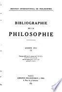 Bibliographie de la philosophie