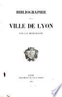 Bibliographie de la ville de Lyon