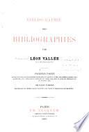 Bibliographie des bibliographies