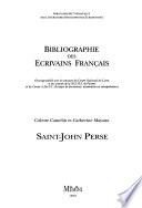 Bibliographie des écrivains français