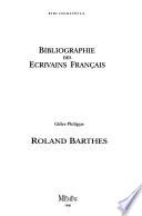 Bibliographie des écrivains français