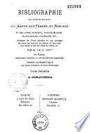 Bibliographie des ouvrages relatifs à l'amour, aux femmes, au mariage et des livres facétieux, pantagruéliques, scatologiques, satyriques, etc., par M. le Cte d'I*** [Jules Gay]