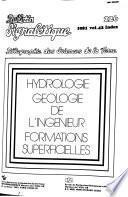 Bibliographie des sciences de la terre