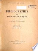 Bibliographie des sciences géologiques