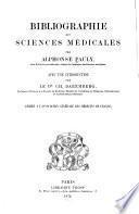 Bibliographie des sciences médicales