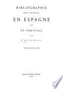 Bibliographie des voyages en Espagne et en Portugal