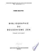Bibliographie du bouddhisme Zen