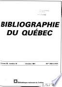 Bibliographie Du Québec