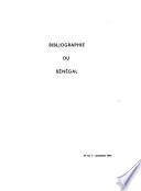 Bibliographie du Sénégal