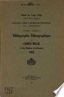 Bibliographie ethnographique de l'Afrique sud-saharienne
