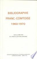 Bibliographie Franc-Comtoise 1960-1970