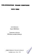 Bibliographie franc-comtoise