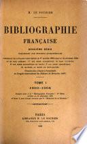 Bibliographie française
