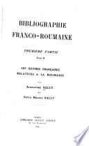 Bibliographie franco-roumaine