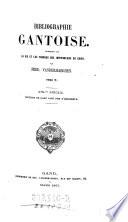 Bibliographie Gantoise