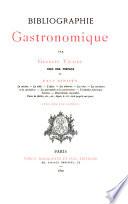 Bibliographie gastronomique