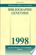 Bibliographie Genevoise 1998