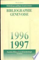 Bibliographie genevoise