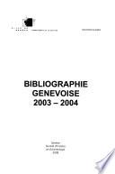 Bibliographie genevoise