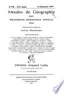 Bibliographie géographique internationale