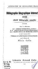Bibliographie géographique internationale