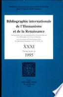 Bibliographie internationale de l'Humanisme et de la Renaissance 31