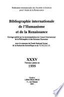 Bibliographie internationale de l'Humanisme et de la Renaissance