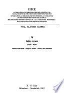 Bibliographie internationale de la littérature périodique dans les domaines des sciences humaines et sociales