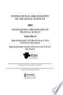 Bibliographie Internationale de Science Politique