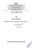 Bibliographie Internationale Des Recensions de la Litt Érature Savante
