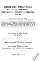 Bibliographie internationale des travaux historiques: 1880-1939.-t.2. 1940-1950. Avec complements au t.1., 1880-1939. Establie sou la direction de Gerhard Ritter, par Theodor Baumstark