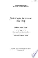Bibliographie jurassienne, 1973-1978