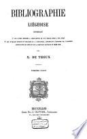 Bibliographie liégeoise