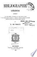 Bibliographie Liègeoise