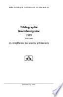 Bibliographie luxembourgeoise