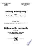 Bibliographie Mensuelle