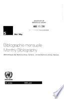 Bibliographie Mensuelle