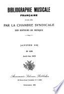 Bibliographie Musicale Française