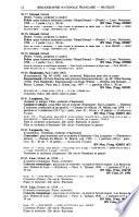 Bibliographie nationale française