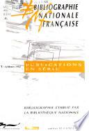 Bibliographie nationale française