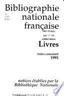 Bibliographie nationale française