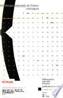 Bibliographie nationale française