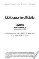 Bibliographie officielle