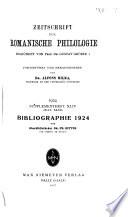 Bibliographie Romane