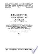 Bibliographie stendhalienne générale