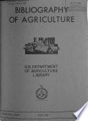 Bibliography of Agriculture