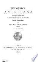 Bibliotheca americana