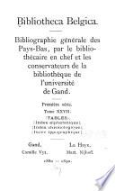 Bibliotheca Belgica