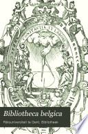 Bibliotheca belgica