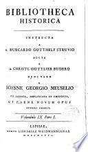 Bibliotheca historica
